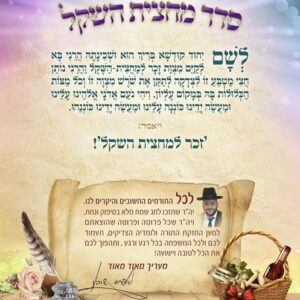 זכר למחצית השקל